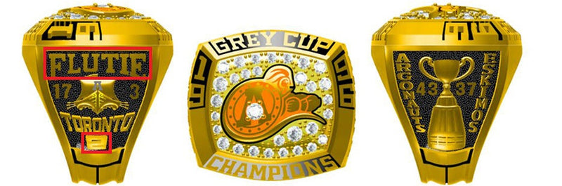 All CFL Grey Cup Championship Rings