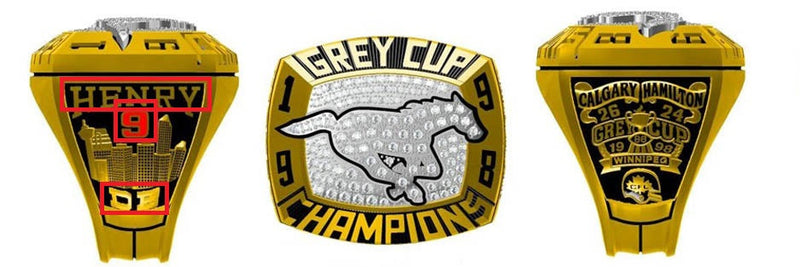 All CFL Grey Cup Championship Rings