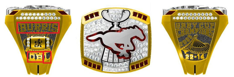 All CFL Grey Cup Championship Rings