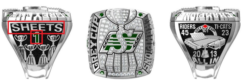 All CFL Grey Cup Championship Rings