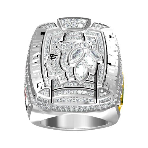 Custom 2010 Chicago Blackhawks NHL Stanley Cup Championship Ring