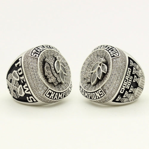 Custom 2015 Chicago Blackhawks NHL Stanley Cup Championship Ring