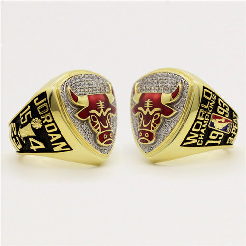 Custom 1993 Chicago Bulls NBA Basketball World Championship Ring