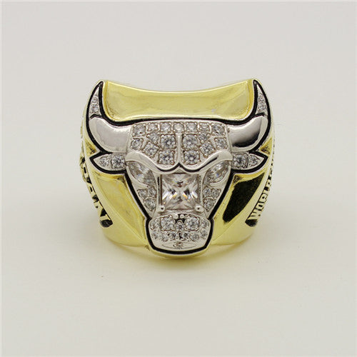 Custom 1997 Chicago Bulls NBA Basketball World Championship Ring