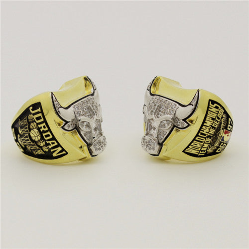 Custom 1997 Chicago Bulls NBA Basketball World Championship Ring