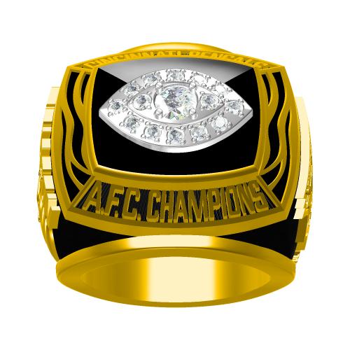 Custom 1988 Cincinnati Bengals American Football Championship Ring