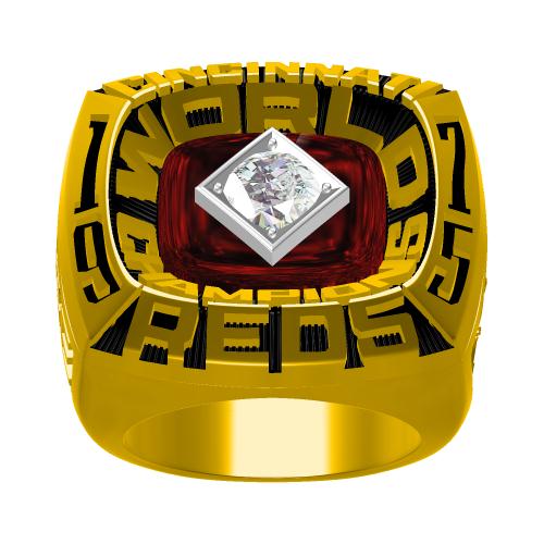 Custom 1975 Cincinnati Reds MLB World Series Championship Ring