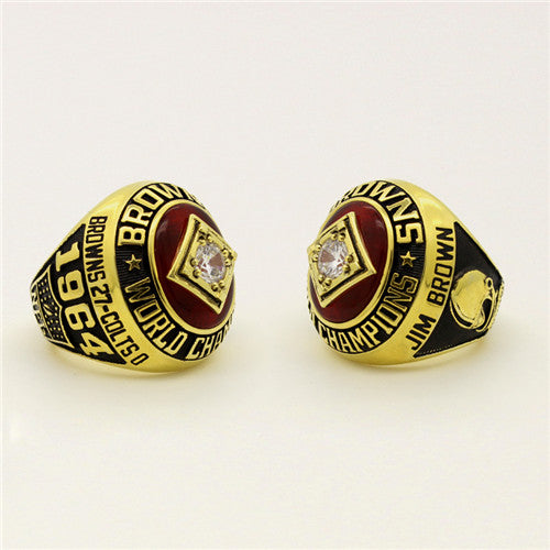 Custom 1964 Cleveland Browns NFL Super Bowl Championship Ring