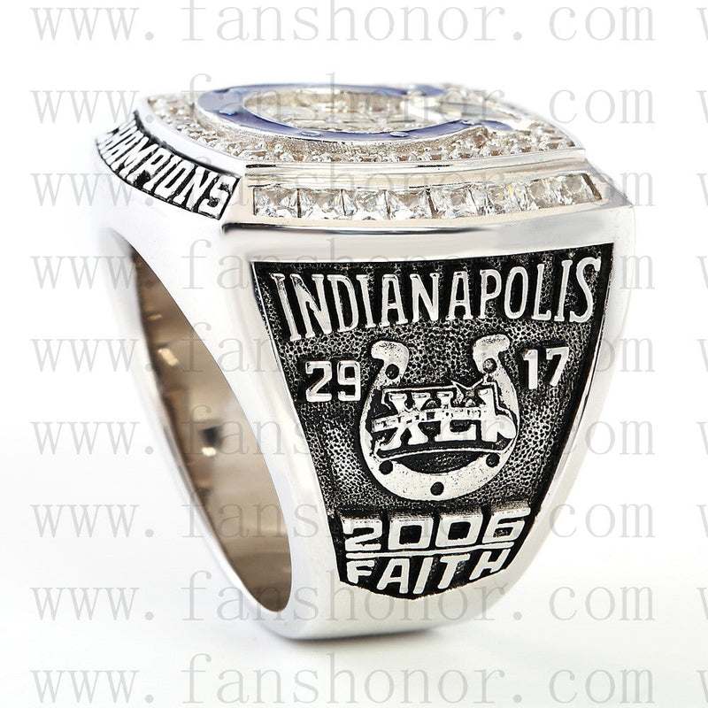 Customized Indianapolis Colts NFL 2006 Super Bowl XLI Championship Ring