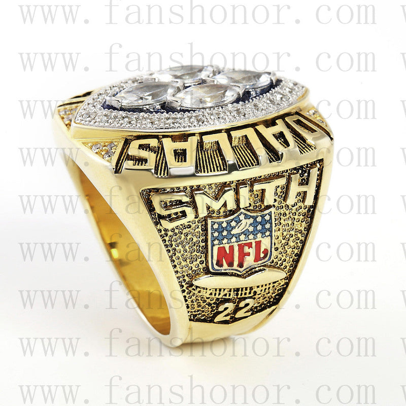 Customized Dallas Cowboys NFL 1993 Super Bowl XXVIII Championship Ring