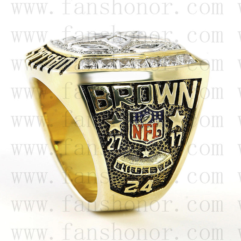 Customized Dallas Cowboys NFL 1995 Super Bowl XXX Championship Ring