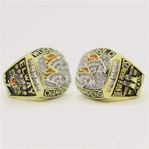 1998 Denver Broncos Super Bowl Championship Ring