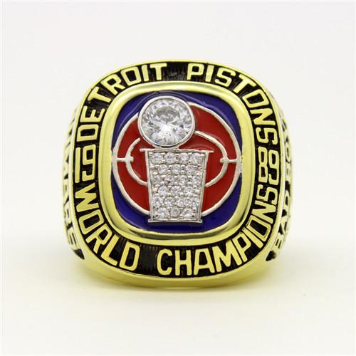 1989 Detroit Pistons NBA Basketball World Championship Ring