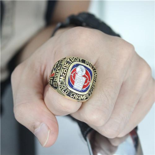 1989 Detroit Pistons NBA Basketball World Championship Ring