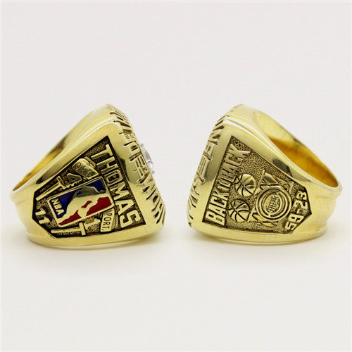 Custom 1990 Detroit Pistons NBA Basketball World Championship Ring