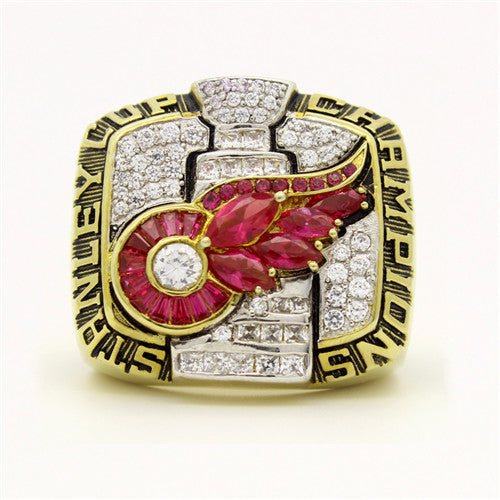 Custom 2002 Detroit Red Wings NHL Stanley Cup Championship Ring