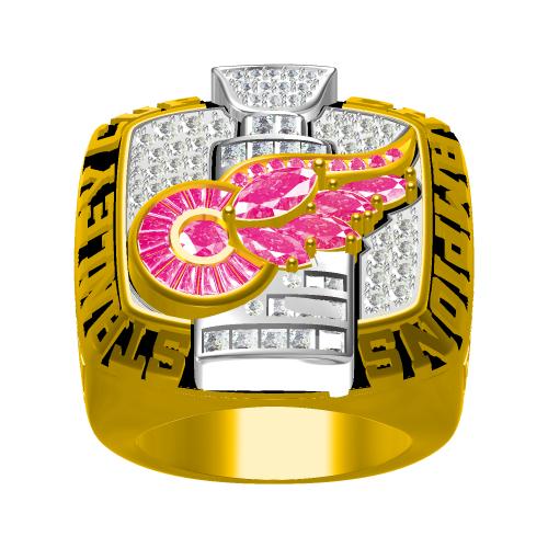 Custom 2002 Detroit Red Wings NHL Stanley Cup Championship Ring