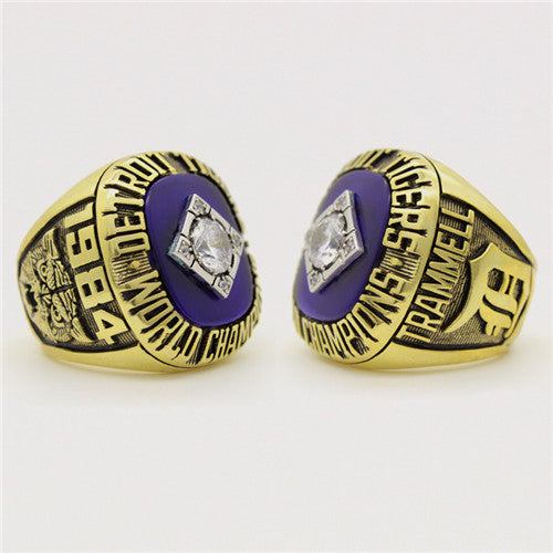 Custom 1984 Detroit Tigers MLB World Series Championship Ring