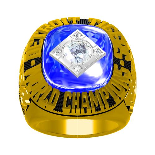 Custom 1984 Detroit Tigers MLB World Series Championship Ring