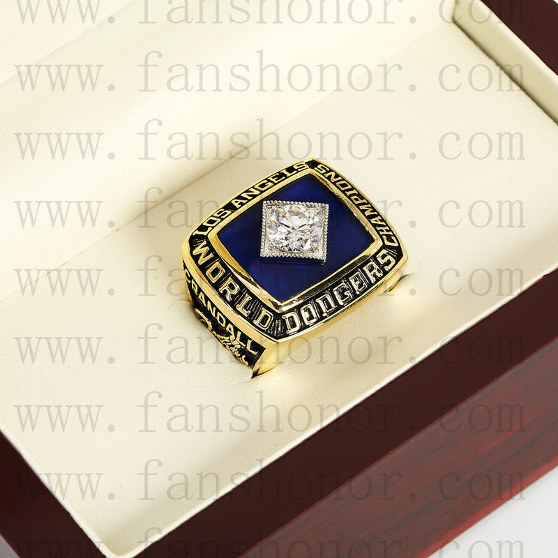 Customized MLB 1981 Los Angeles Dodgers World Series Championship Ring