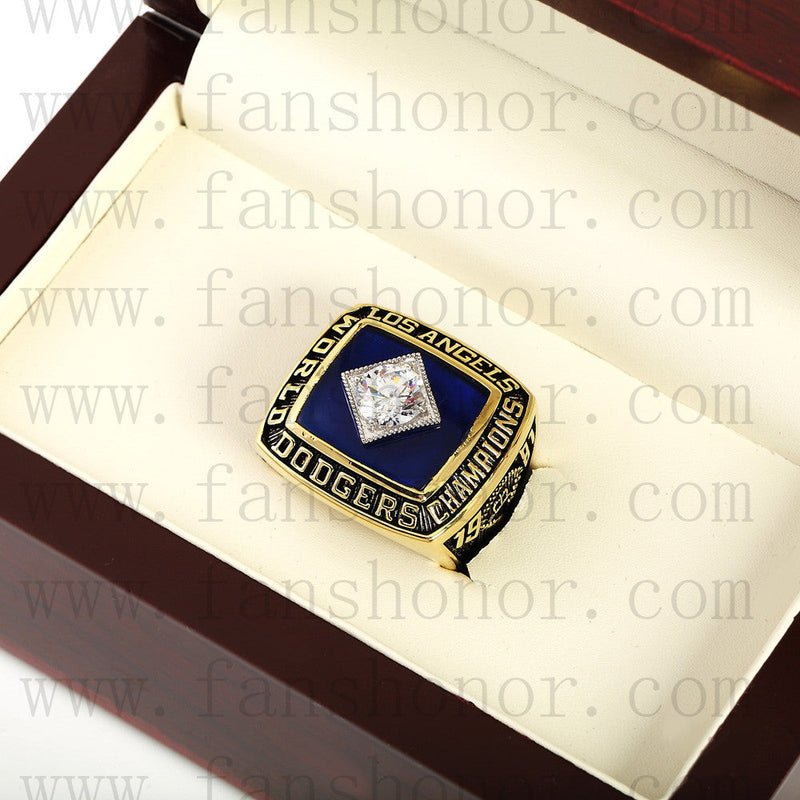 Customized MLB 1981 Los Angeles Dodgers World Series Championship Ring