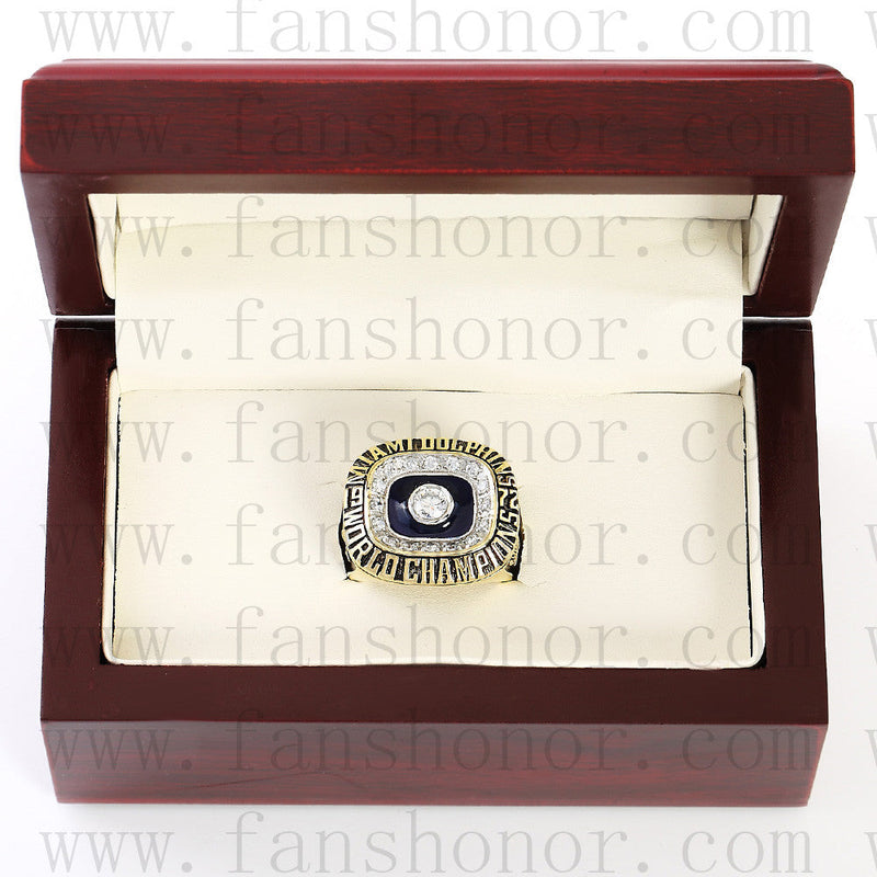 Customized Miami Dolphins NFL 1972 Super Bowl VII Championship Ring