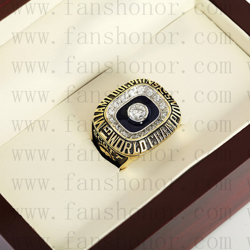 Customized Miami Dolphins NFL 1972 Super Bowl VII Championship Ring