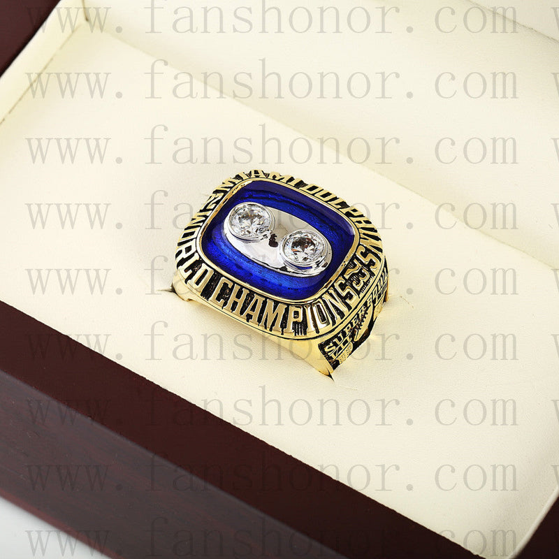 Customized Miami Dolphins NFL 1973 Super Bowl VIII Championship Ring