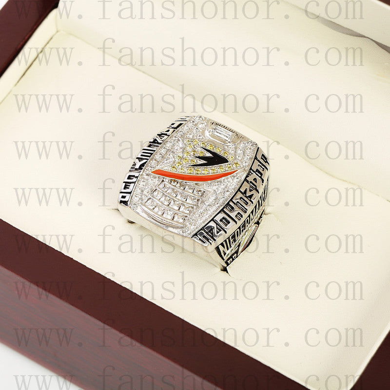 Customized NHL 2007 Anaheim Ducks Stanley Cup Championship Ring