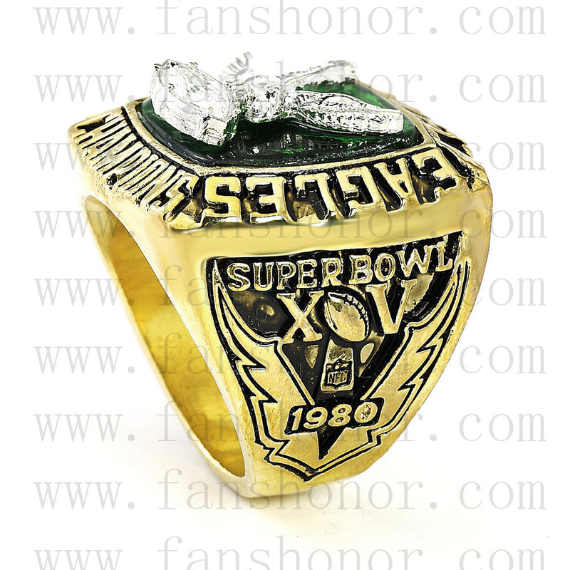 Customized NFC 1980 Philadelphia Eagles National Football Championship Ring