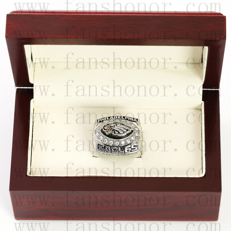 Customized NFC 2004 Philadelphia Eagles National Football Championship Ring