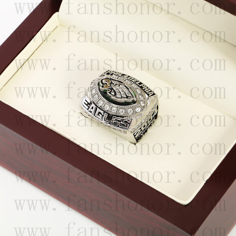 Customized NFC 2004 Philadelphia Eagles National Football Championship Ring