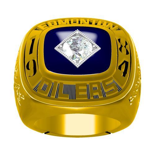 1984 Edmonton Oilers NHL Stanley Cup Championship Ring