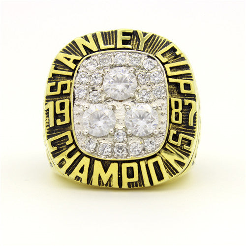 Custom 1987 Edmonton Oilers NHL Stanley Cup Championship Ring