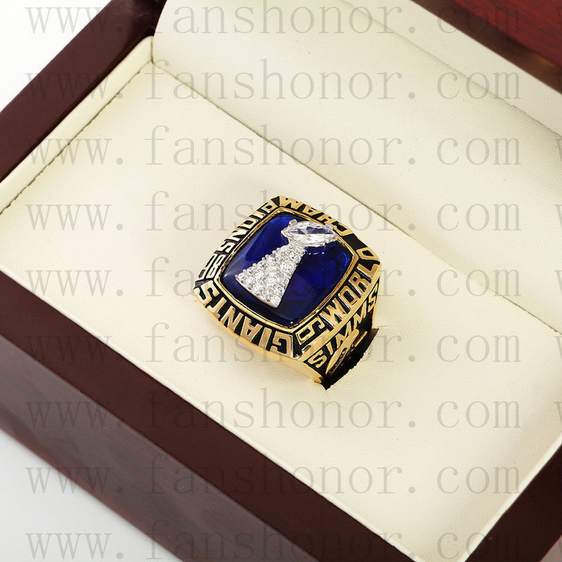 Customized New York giants NFL 1986 Super Bowl XXI Championship Ring