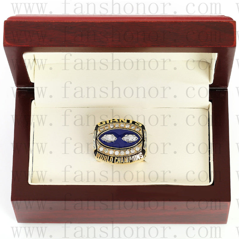 Customized New York giants NFL 1990 Super Bowl XXV Championship Ring