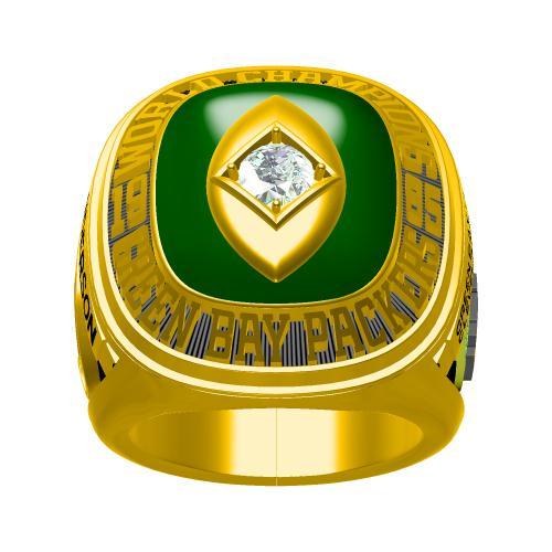 1965 Green Bay Packers NFL Super Bowl Championship Ring