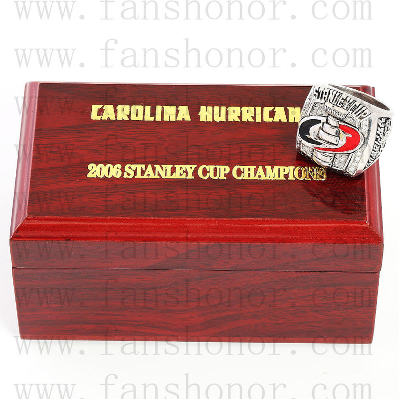 Customized NHL 2006 Carolina Hurricanes Stanley Cup Championship Ring