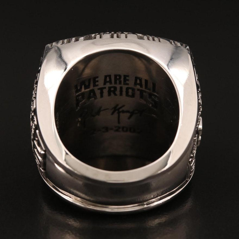 2017 New England Patriots American Football AFC Championship Ring