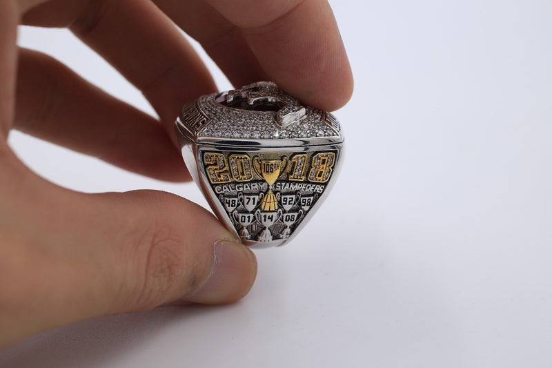 2018 Calgary Stampeders Grey Cup CFL Championship Rings