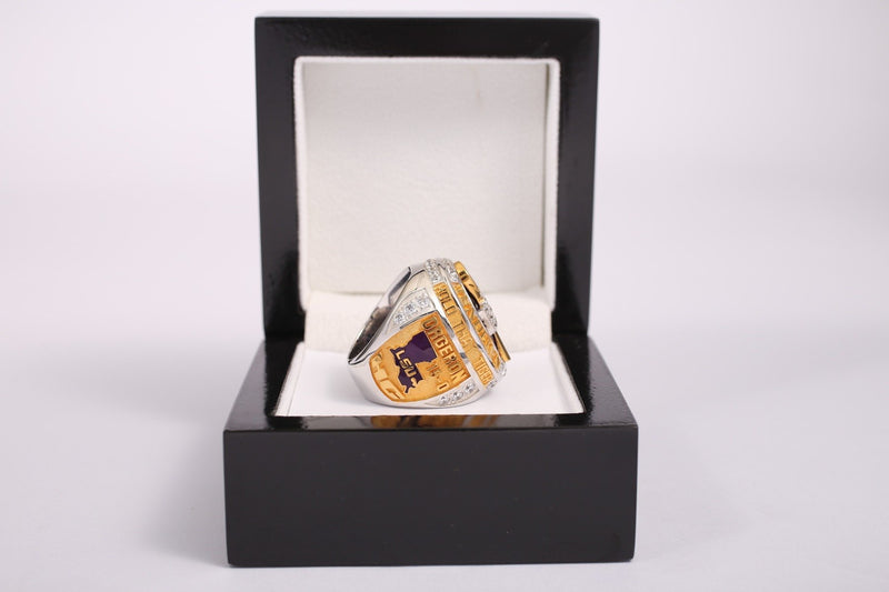 Ed Orgeron 2019 LSU Tigers NCAA National Championship Ring