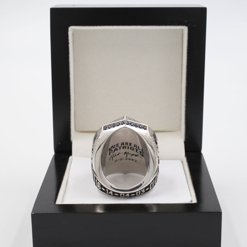 2018 New England Patriots Super Bowl Championship Rings