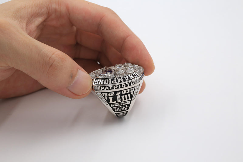 Custom New England Patriots 2018 Super Bowl LIII Championship Rings