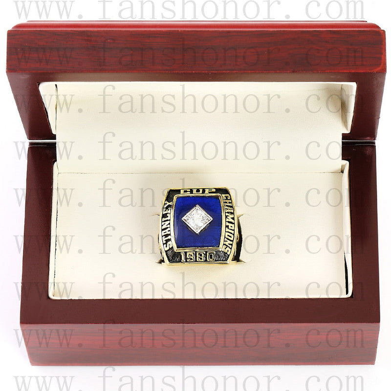 Customized NHL 1980 New York Islanders Stanley Cup Championship Ring