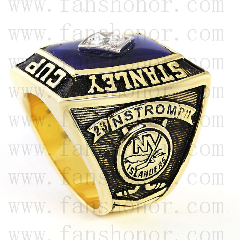 Customized NHL 1980 New York Islanders Stanley Cup Championship Ring