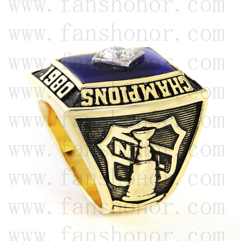 Customized NHL 1980 New York Islanders Stanley Cup Championship Ring