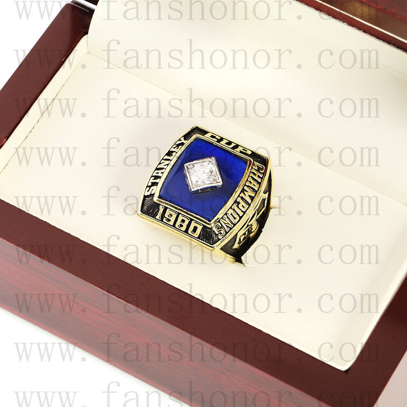 Customized NHL 1980 New York Islanders Stanley Cup Championship Ring