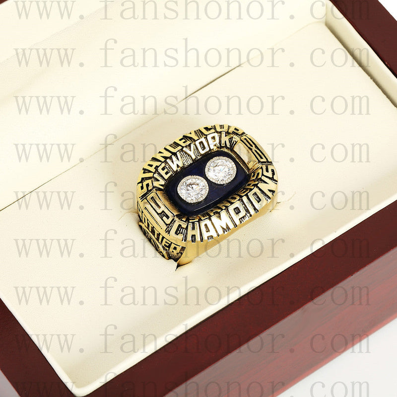 Customized NHL 1981 New York Islanders Stanley Cup Championship Ring