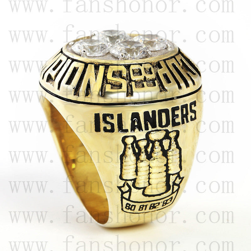 Customized NHL 1983 New York Islanders Stanley Cup Championship Ring