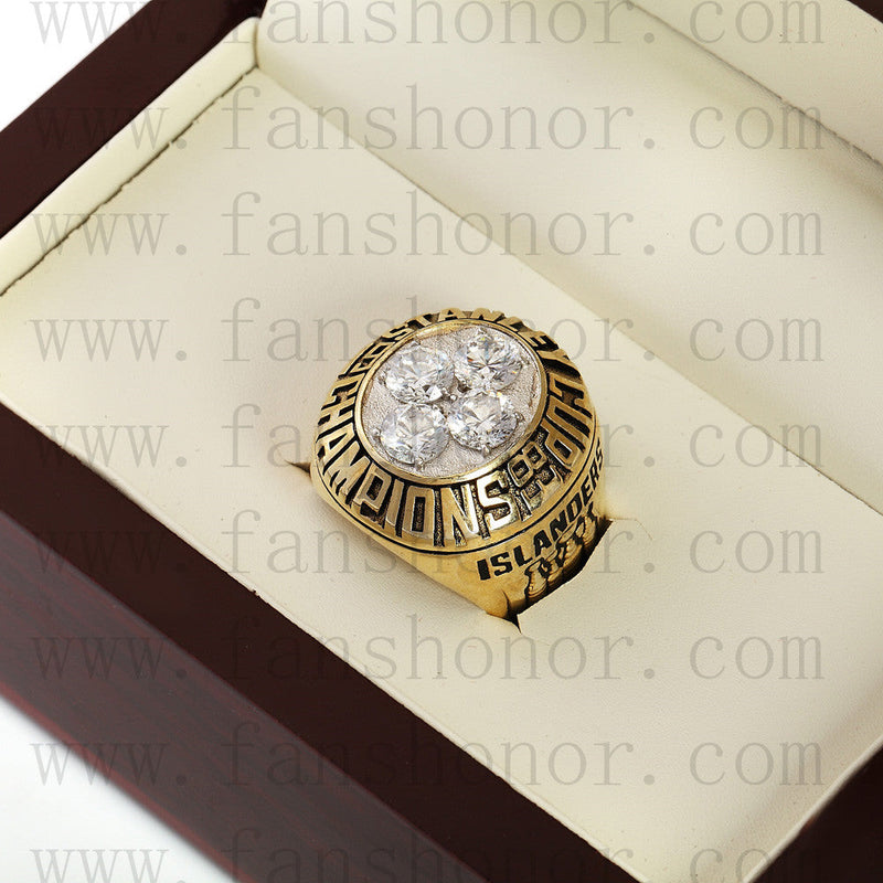 Customized NHL 1983 New York Islanders Stanley Cup Championship Ring